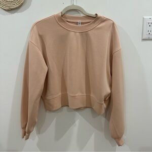 Lululemon Athletica Light Peach Sweatshirt